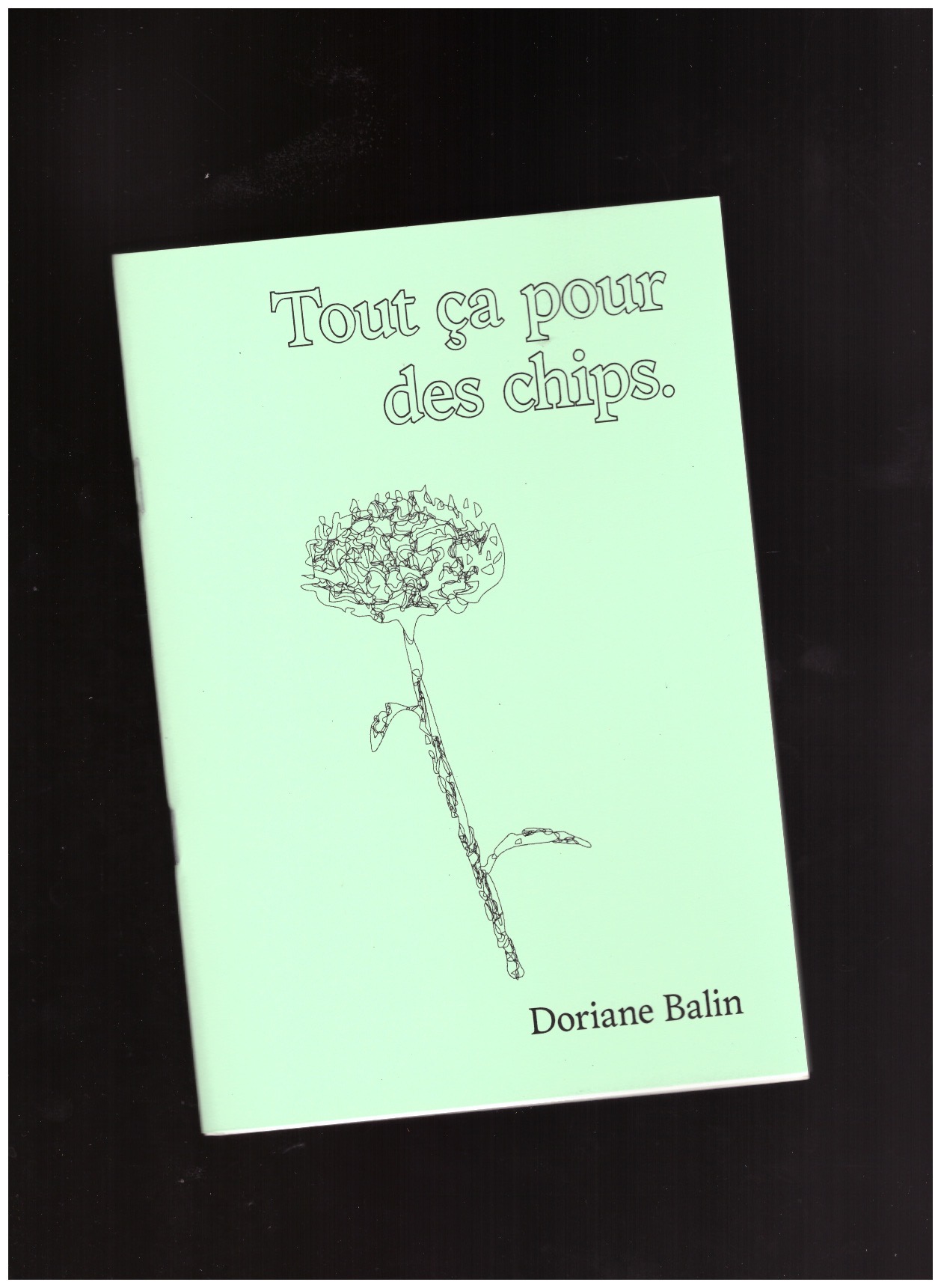 BALIN, Doriane - Tout ça pour des chips